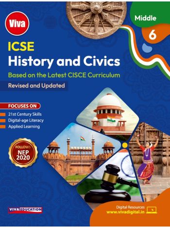 ICSE History And Civics- 2025 Edition - Book 6