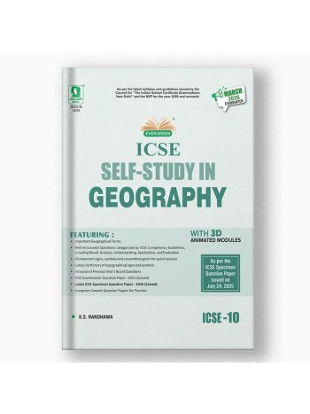 ICSE Self-Study In Geography Class 10 -March 2026 Examination- NEP