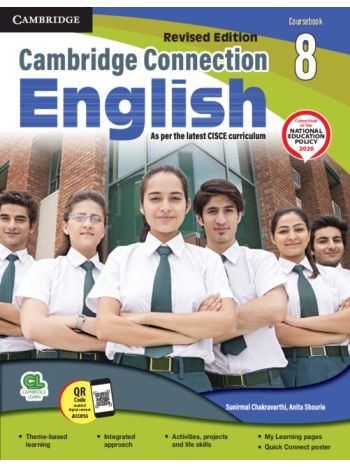 Cambridge Connection English Coursebook 8 -CISCE- NEP 2020