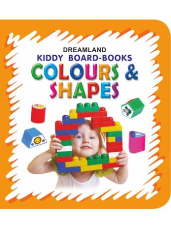 Kiddy Board Book - Colours - Shapes