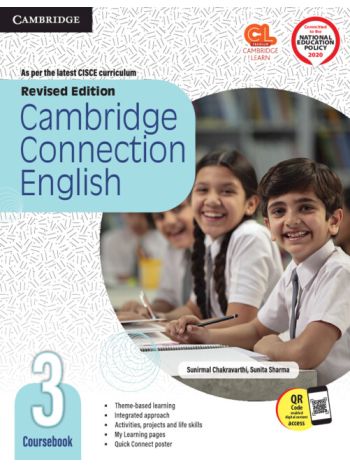 Cambridge Connection English Coursebook 3  -CISCE- NEP 2020
