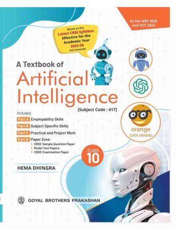 A Textbook Of Artificial Intelligence Class 10 CBSE