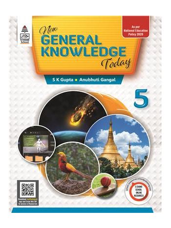 New General Knowledge Today Class 5 -Updated Edition- NEP 2020