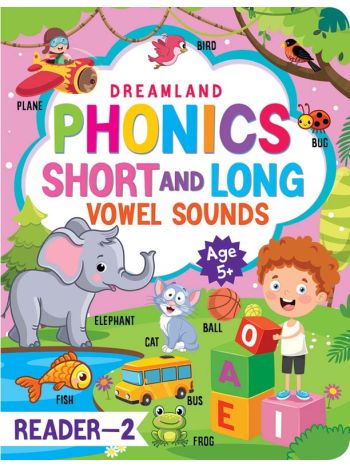 Phonics Reader- 2  -Short And Long Vowel Sounds- Age 5-