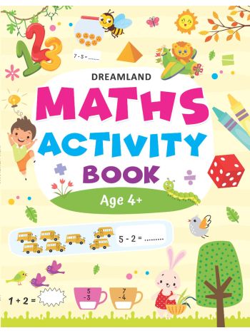 Maths Activity Book Age 4-
