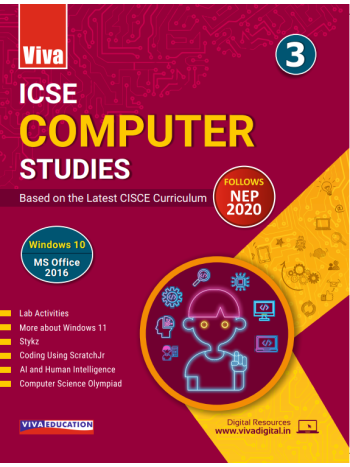 ICSE Computer Studies- 2024 Edition Book-3