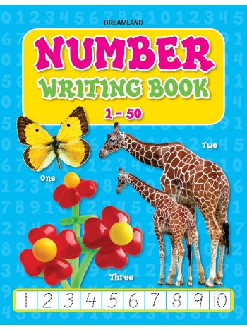 Number Writing Book 1-50