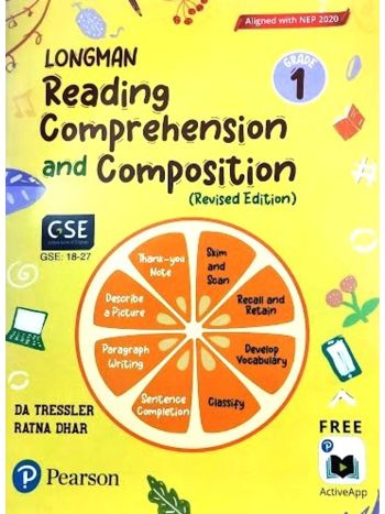 Longman Reading Comprehension And Composition 1 -NEP 2020 - NCF 2023-