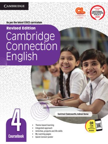 Cambridge Connection English Coursebook 4  -CISCE- NEP 2020