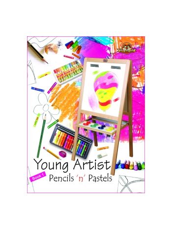 Young Artists Pencils N Pastels Book -1