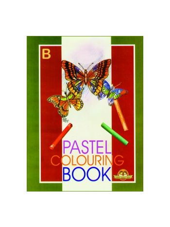 Pastel Colouring Book -B