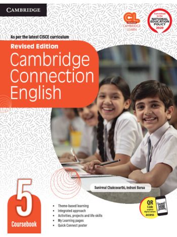 Cambridge Connection English Coursebook 5  -CISCE- NEP 2020