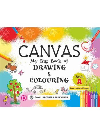 Canvas My Big Book Of Drawing And Colouring Level A -Nursery-