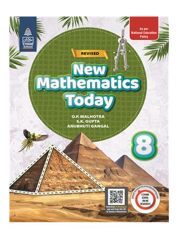 Revised New Mathematics Today 8 -ICSE- NEP 2025