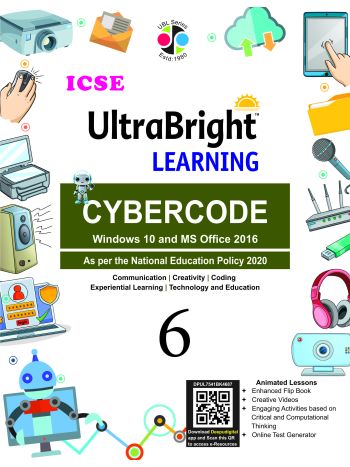 ICSE UltraBright Learning Cybercode - 6