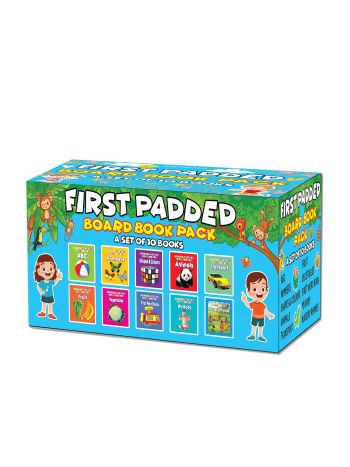 First Padded Board Book - Gift Pack -10 Titles-