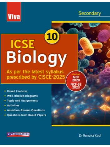 ICSE Biology- 2024 Edition Book-10