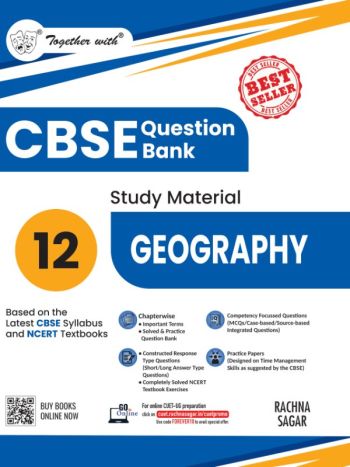 Together With CBSE Class 12 Geography Question Bank - Study Material 2025-2026 Exam -Based On The Latest Syllabus-