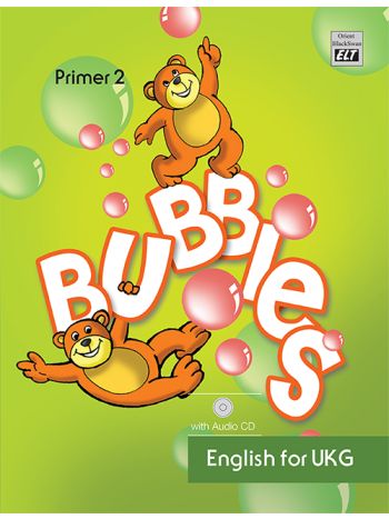 Bubbles Book 2 English For UKG Primer 2 -With Audio Cd-