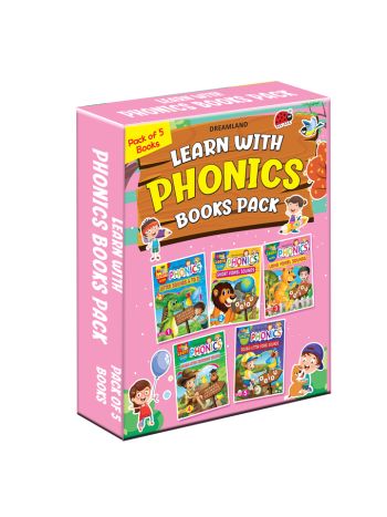 Learn With Phonics Book - Pack -5 Titles-