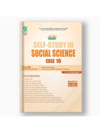 SelfStudy In Social Science Class 10 CBSE 2025 Examination NEP 2020