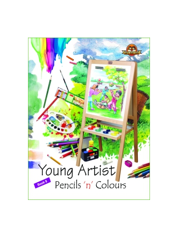 Young Artists Pencils N Pastels Book 8